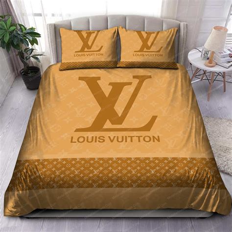 designer bed set Louis Vuitton